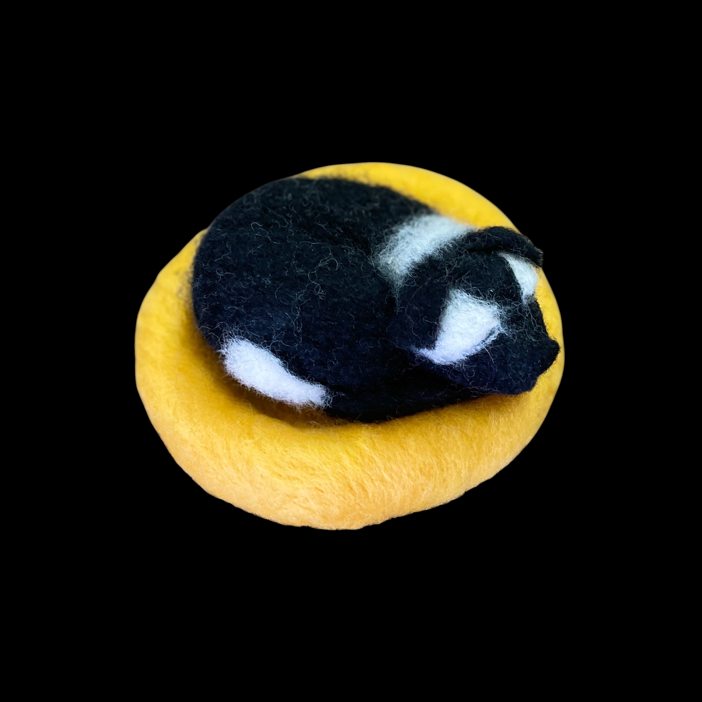 "SLEEPING PUPPY #23" ~ Needle Felted by Jan Woodhouse - Image 3