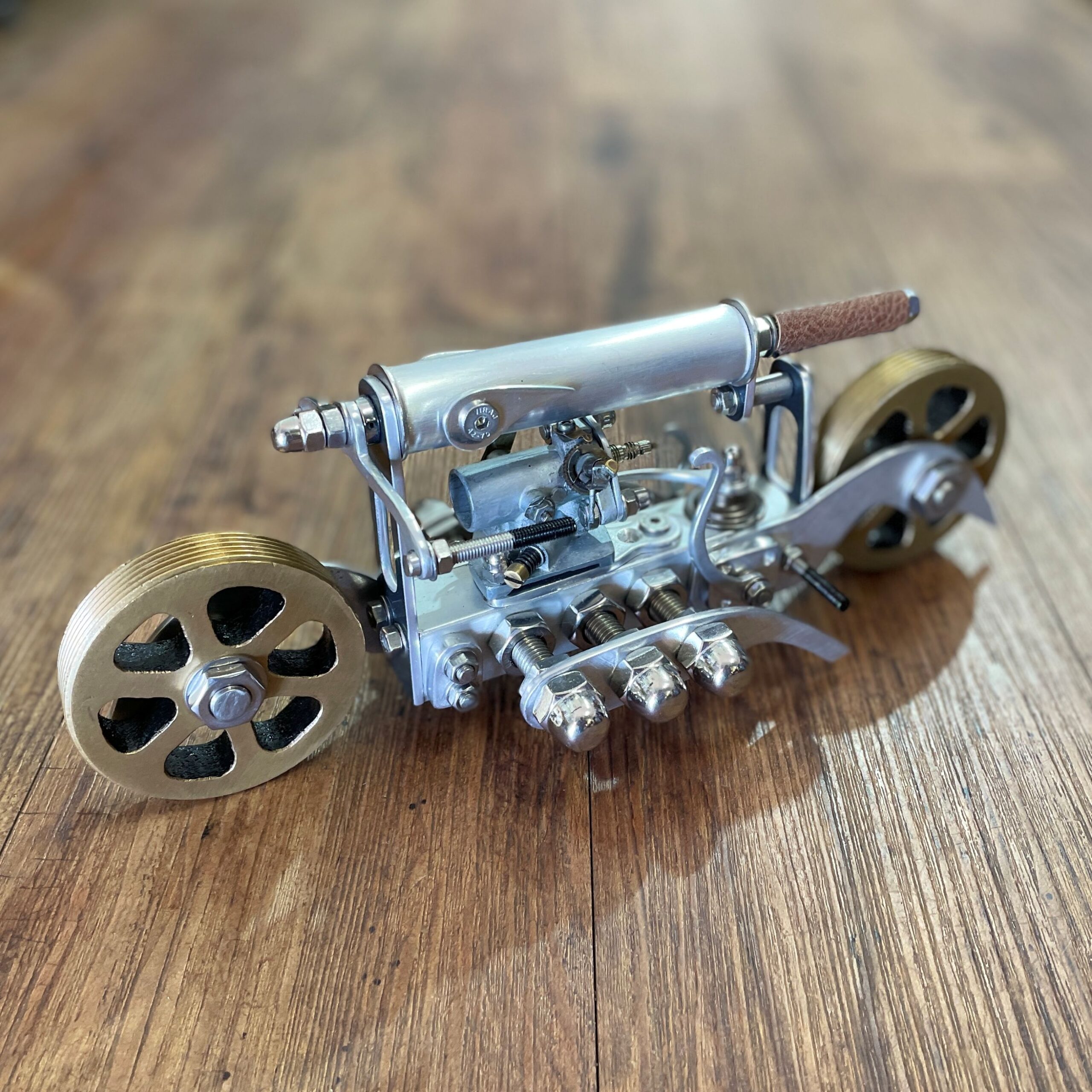 "FLASH FLAT 6" ~ Handcrafted Metal Sculpture by Clayton James - Image 3