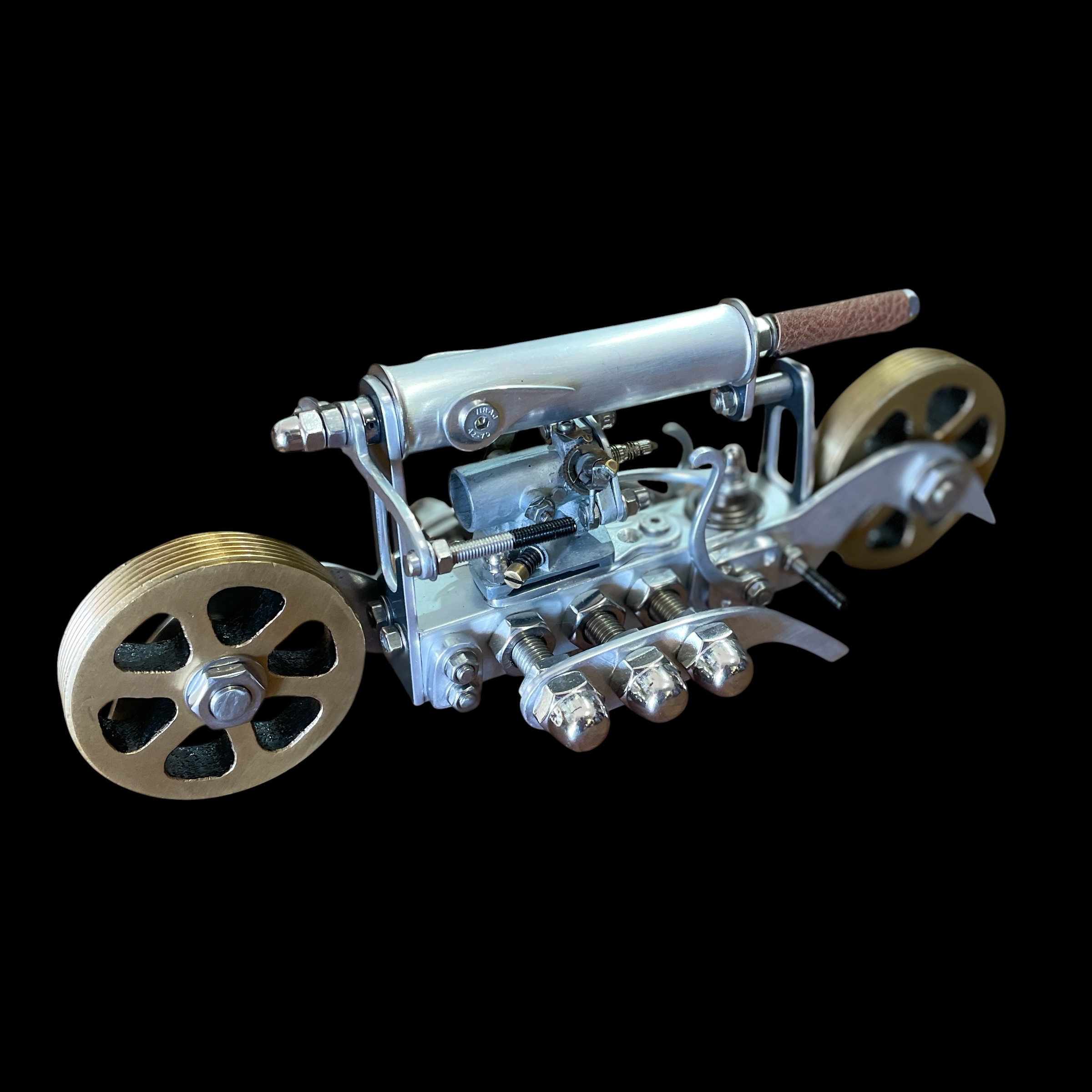 "FLASH FLAT 6" ~ Handcrafted Metal Sculpture by Clayton James - Image 7