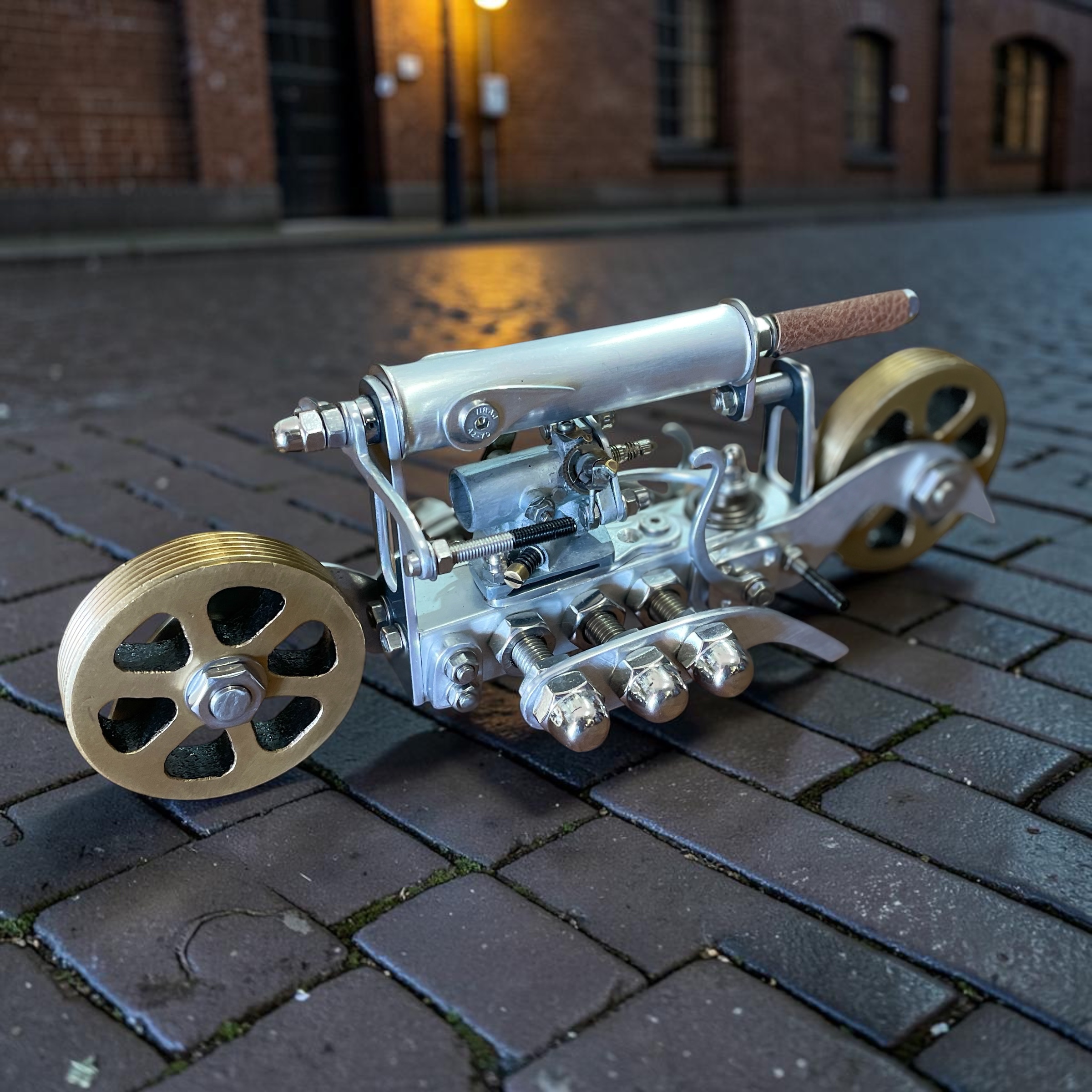 "FLASH FLAT 6" ~ Handcrafted Metal Sculpture by Clayton James - Image 6