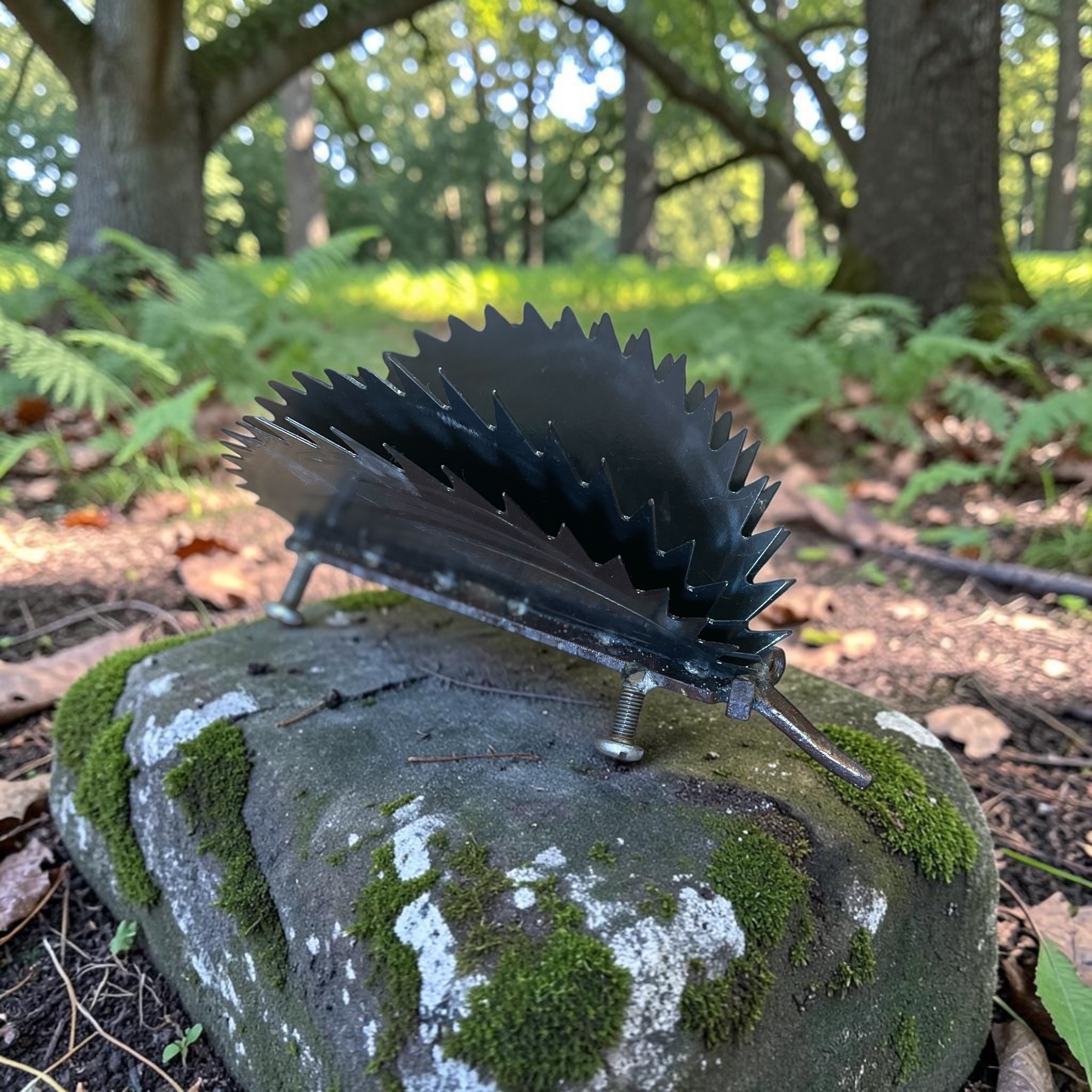 "MEDIUM ECHIDNA" ~ in Saw Blades & Metal by Kunde Engineering - Image 5