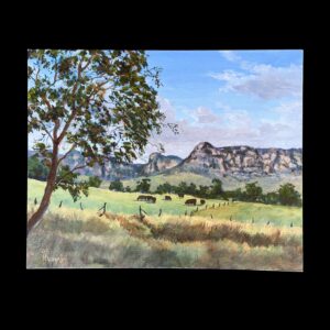"CAPERTEE VALLEY" ~ Original Acrylic Painting by Tom Mason