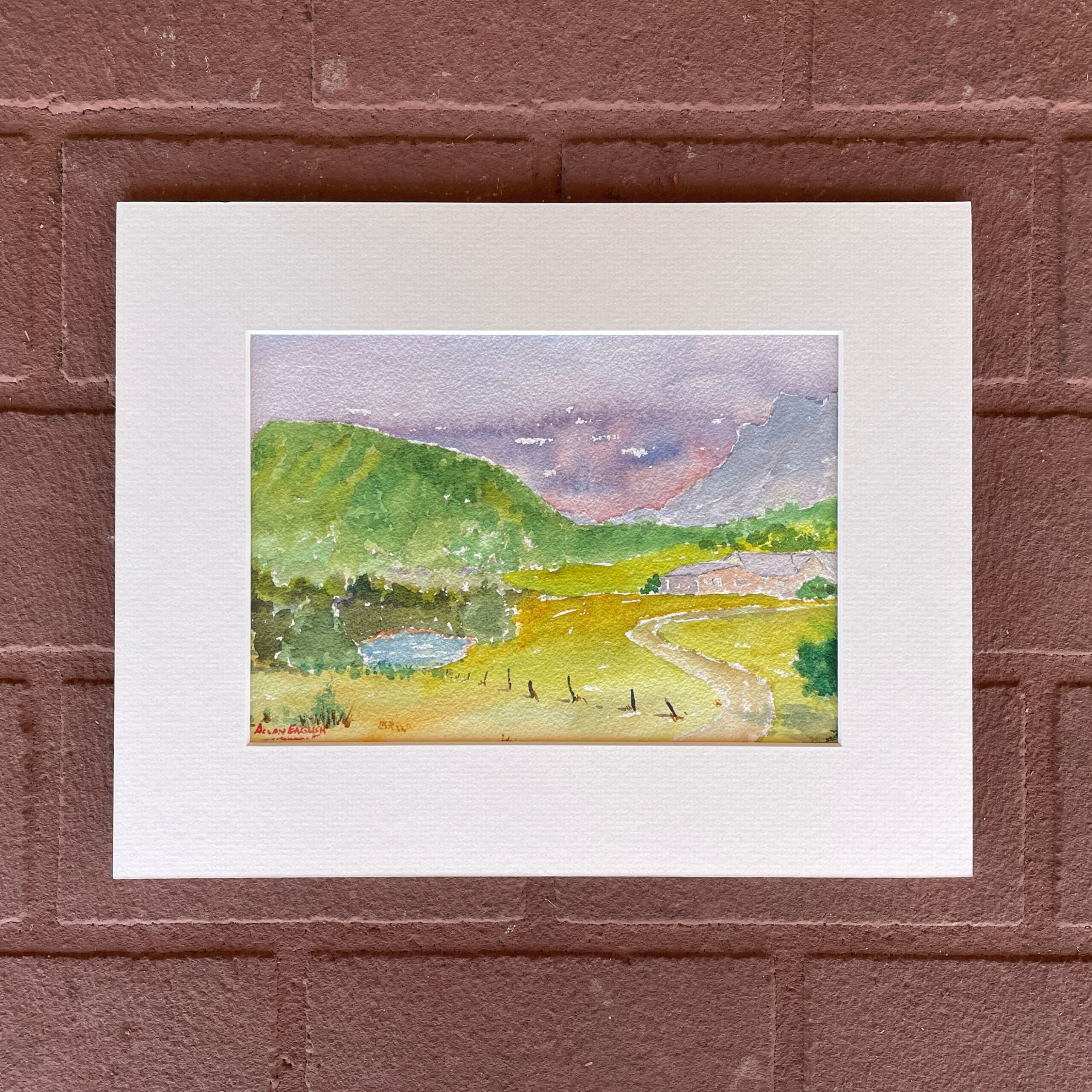 "BOONAH LIGHT" ~ Original Watercolour Painting by Allan English - Image 5