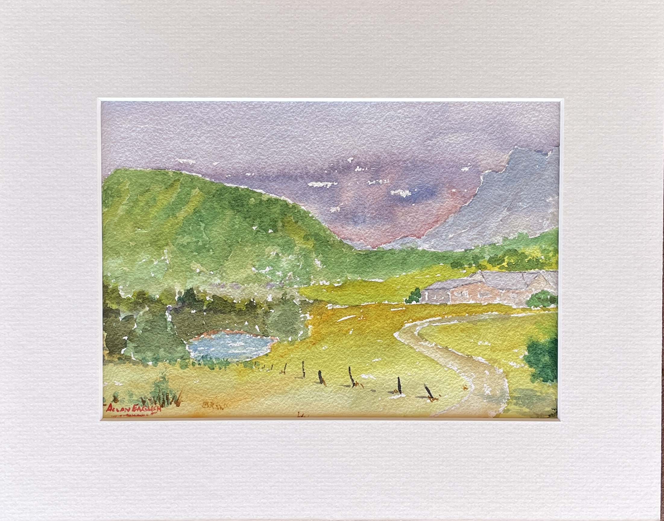 "BOONAH LIGHT" ~ Original Watercolour Painting by Allan English - Image 2