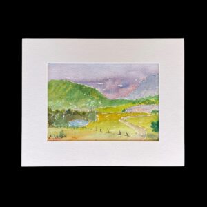 "BOONAH LIGHT" ~ Original Watercolour Painting by Allan English