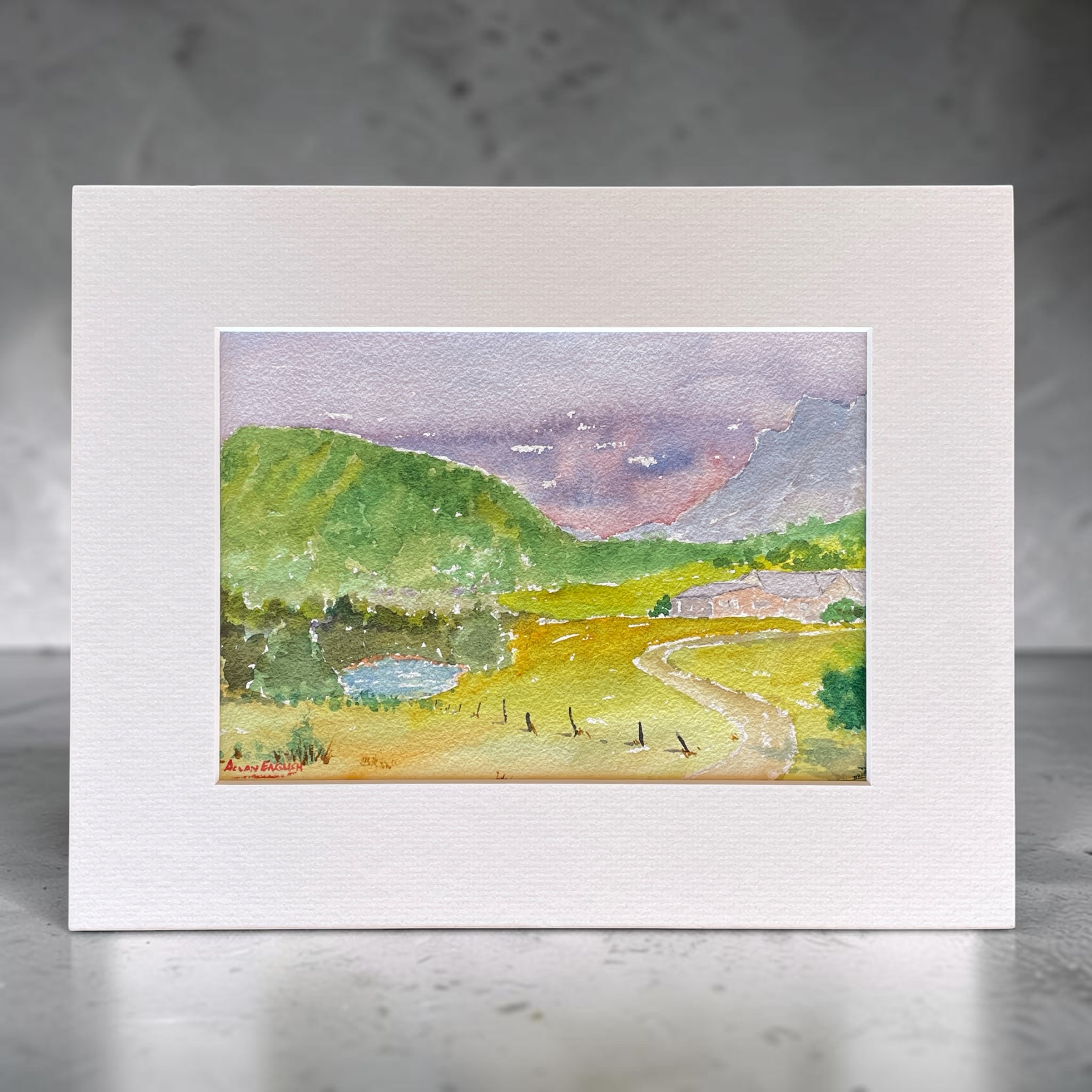 "BOONAH LIGHT" ~ Original Watercolour Painting by Allan English - Image 4
