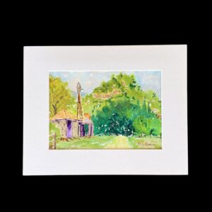 "SCENIC RIM FARM" ~ Original Watercolour Painting by Allan English