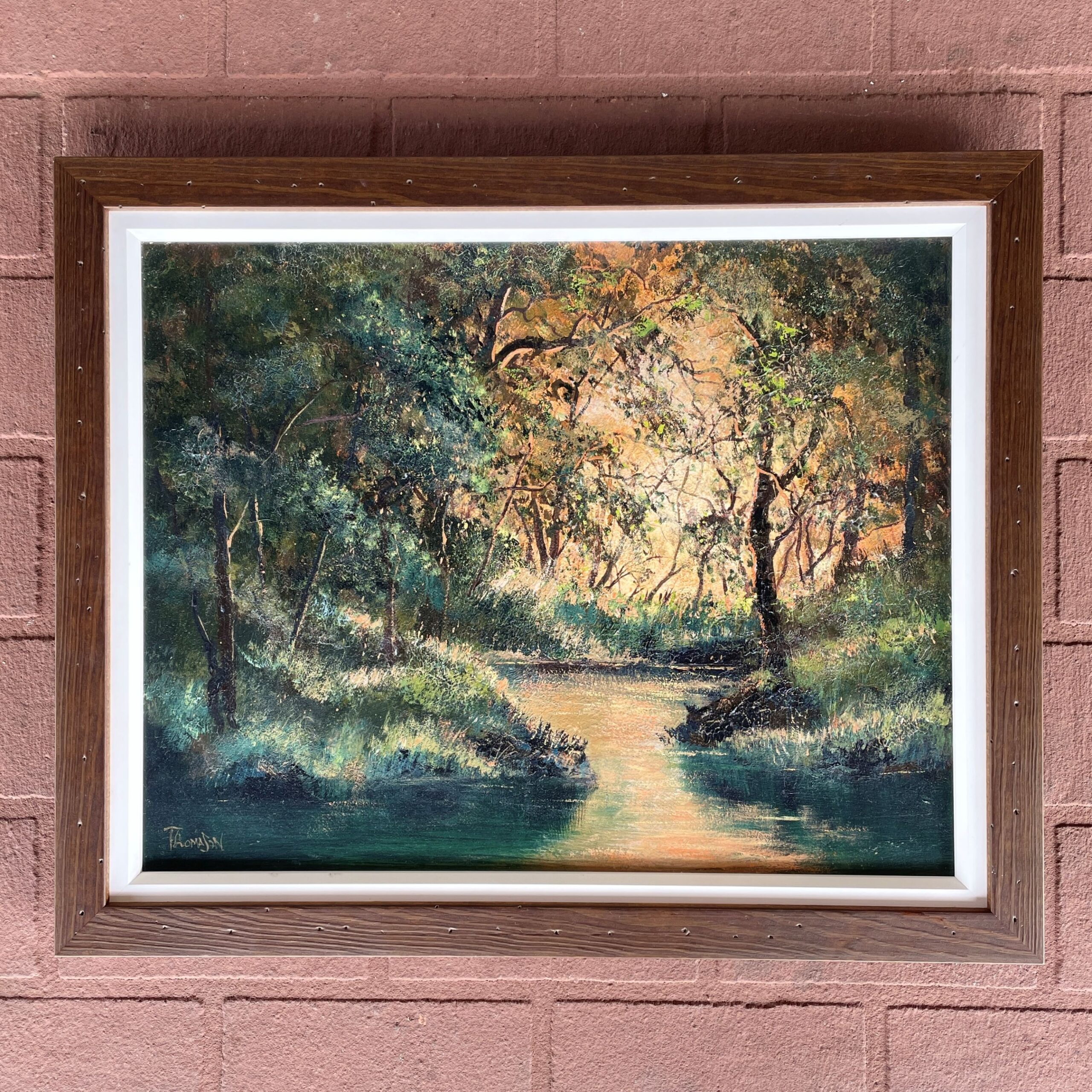 "MORNING GLOW" ~ Original Acrylic Painting by Tom Mason - Image 2