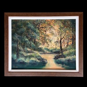 "MORNING GLOW" ~ Original Acrylic Painting by Tom Mason