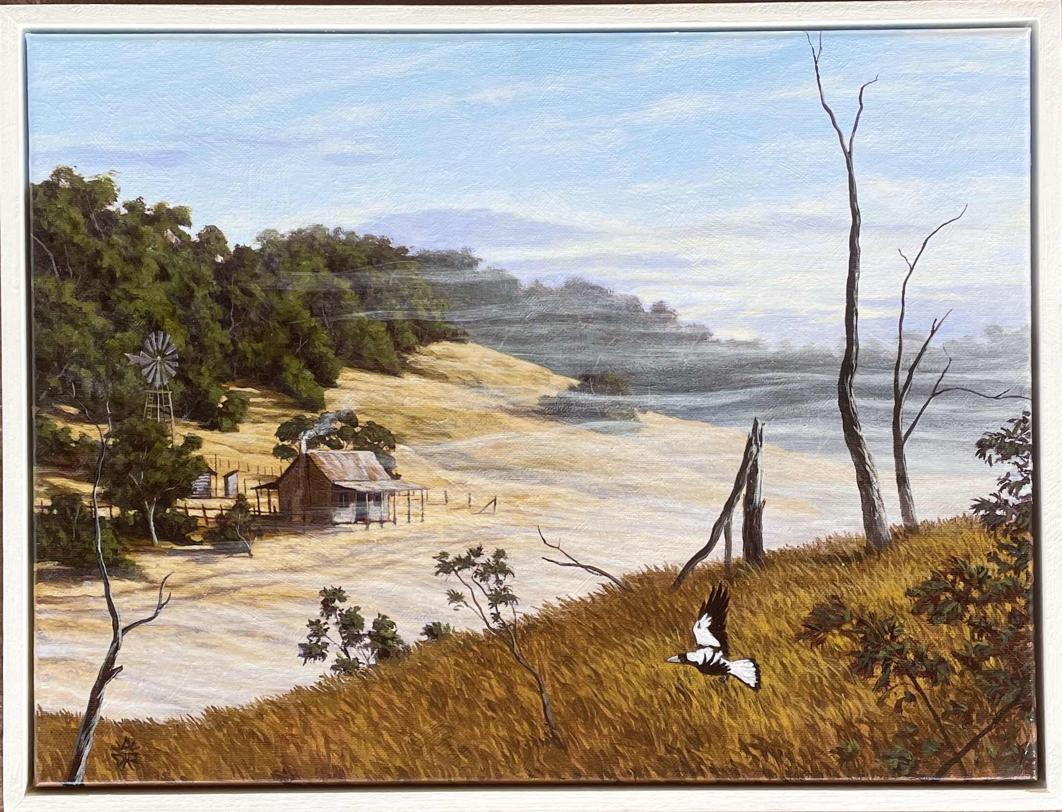 "D'AGUILAR DAWN" ~ Original Acrylic Painting by Cary McAulay - Image 5