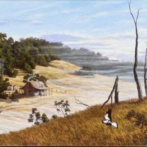"D'AGUILAR DAWN" ~ Original Acrylic Painting by Cary McAulay