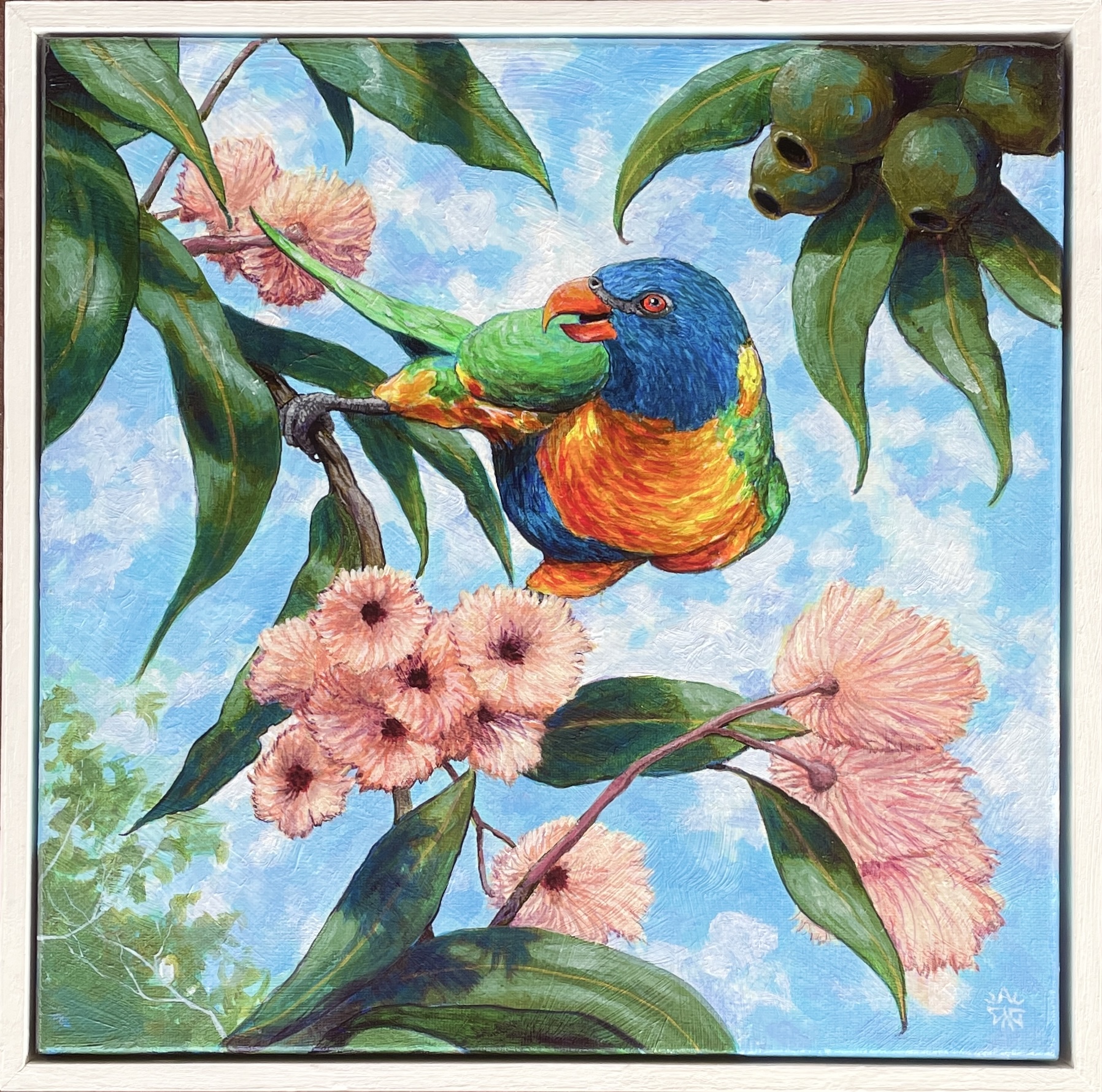 "NECTAR JOY"~ Original Acrylic Painting by Cary McAulay - Image 4