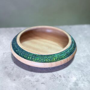 "CHAMELEON BOWL #4" in Silky Oak by Keith Manz