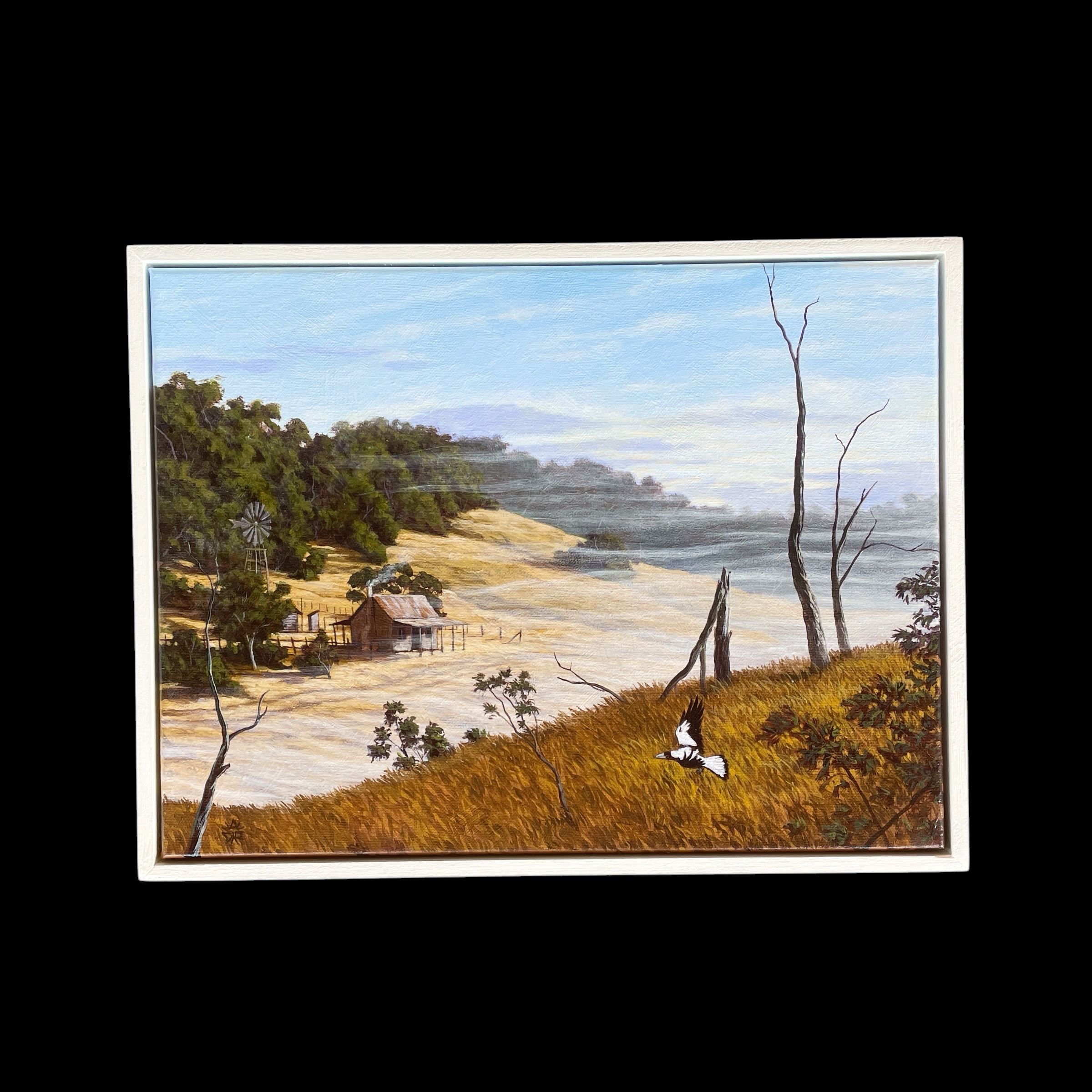 "D'AGUILAR DAWN" ~ Original Acrylic Painting by Cary McAulay - Image 4