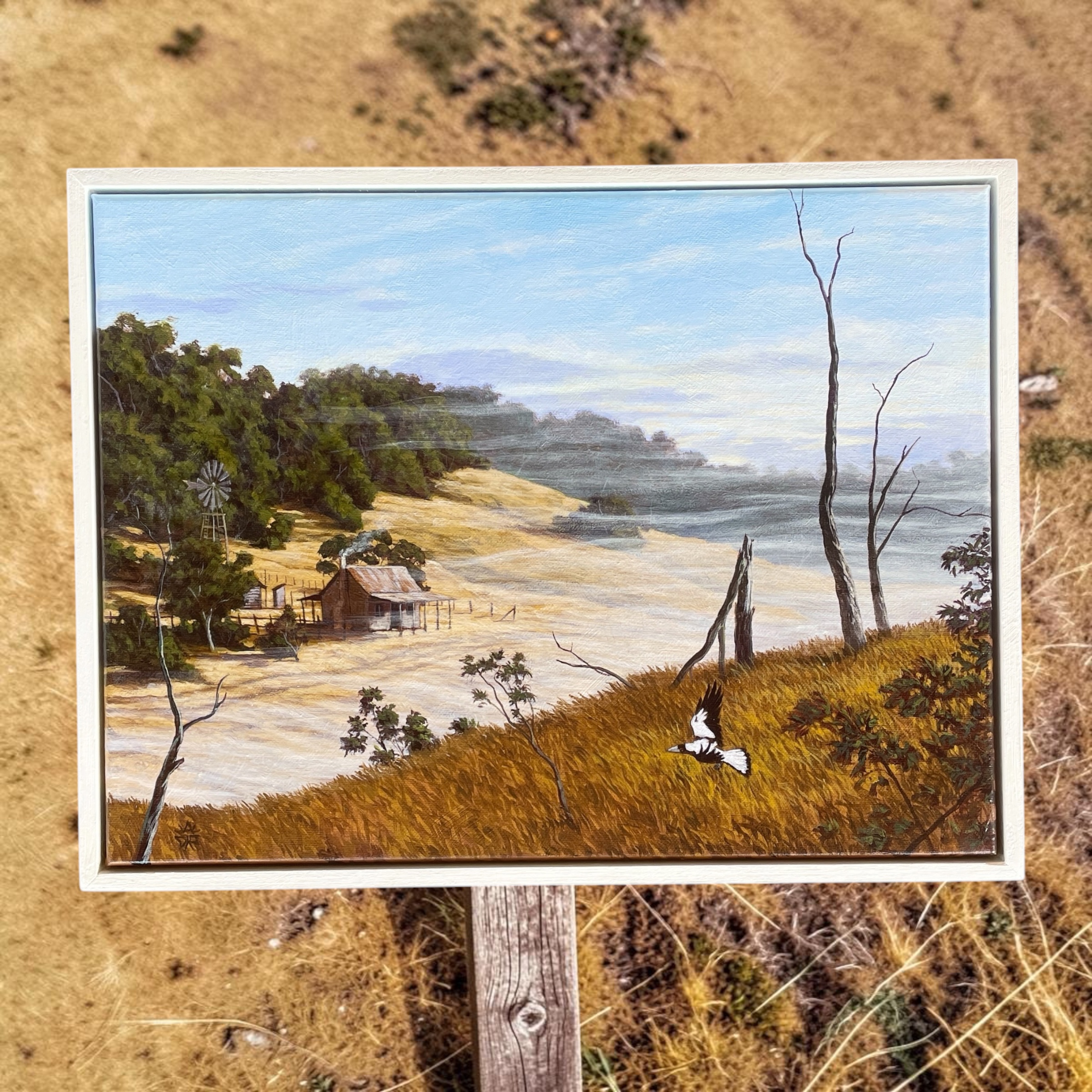 "D'AGUILAR DAWN" ~ Original Acrylic Painting by Cary McAulay - Image 3