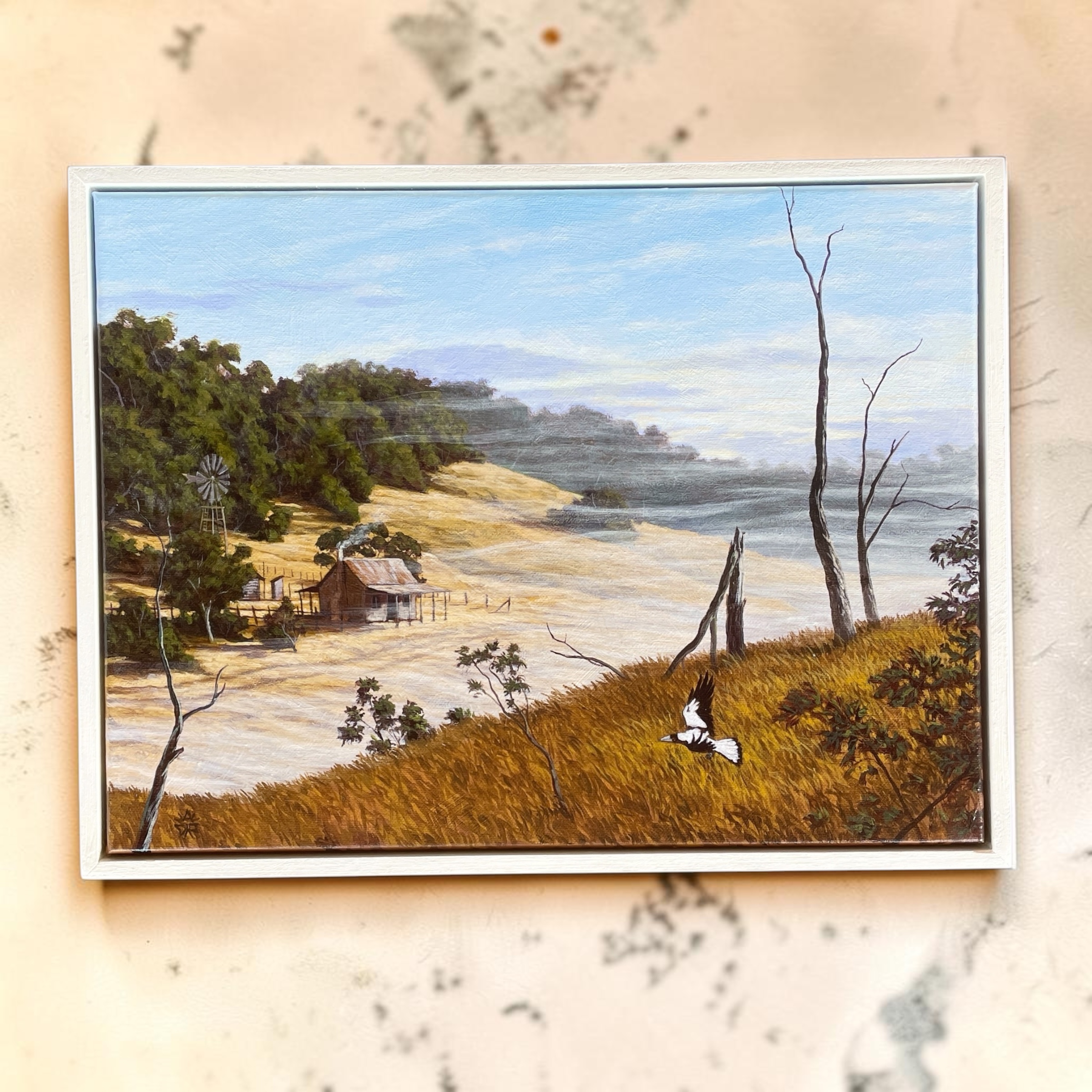 "D'AGUILAR DAWN" ~ Original Acrylic Painting by Cary McAulay - Image 2