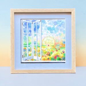 "THE VIEW" ~ Original Watercolour Painting by Chris Boughen