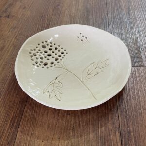 "DANDELION PLATE" ~ Handmade Pottery by Jenny Shergold