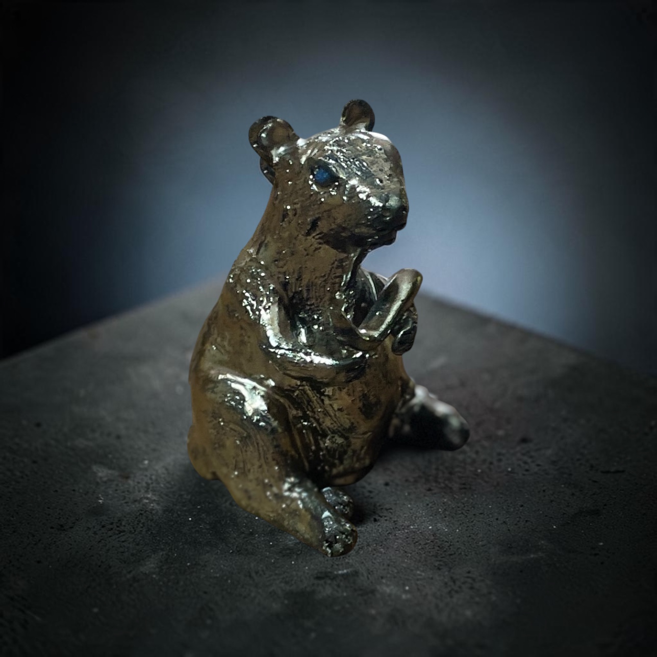 "SILVER MOUSE" ~ Hand Built Pottery by Garry Mudge - Image 5